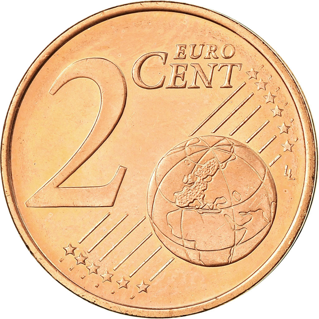 Finlândia, 2 Euro Cent, 2007, MS(63), Aço Cromado a Cobre, KM:99