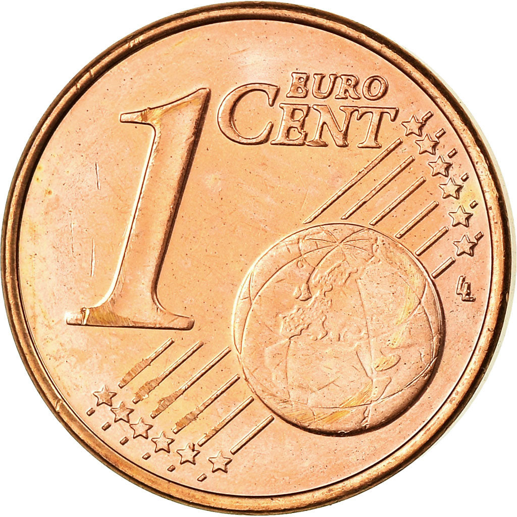 Finlândia, Euro Cent, 2008, MS(63), Aço Cromado a Cobre, KM:98
