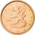 Finlandia, 2 Euro Cent, 2008, SC, Cobre chapado en acero, KM:99