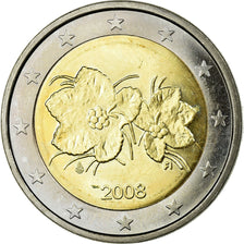 Finland, 2 Euro, 2008, MS(63), Bi-Metallic, KM:130