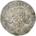 FRANCE, Douzain aux croissants, 1550, Rennes, EF(40-45), Billon, Sombart #4380,.