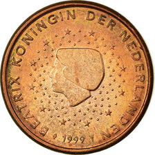 Netherlands, Euro Cent, 1999, EF(40-45), Copper Plated Steel, KM:234