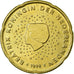 Netherlands, 20 Euro Cent, 1999, AU(55-58), Brass, KM:238
