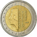 Netherlands, 2 Euro, 1999, EF(40-45), Bi-Metallic, KM:241