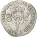 FRANCE, Douzain aux croissants, 1550, Rennes, EF(40-45), Billon, Sombart #4380,.