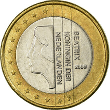 Netherlands, Euro, 2000, EF(40-45), Bi-Metallic, KM:240