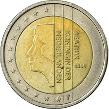 Netherlands, 2 Euro, 2000, EF(40-45), Bi-Metallic, KM:241