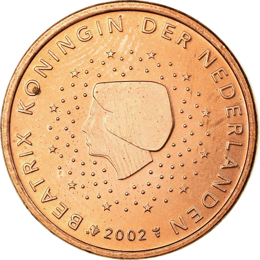 Netherlands, 5 Euro Cent, 2002, MS(63), Copper Plated Steel, KM:236