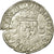 Moneda, Francia, Douzain aux croissants, 1552, Rouen, MBC, Vellón, Sombart:4380