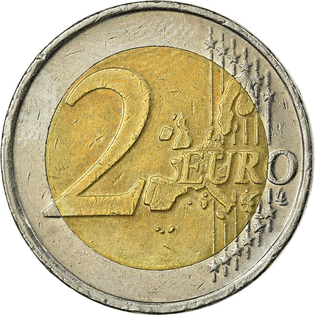 Netherlands, 2 Euro, 2002, EF(40-45), Bi-Metallic, KM:241