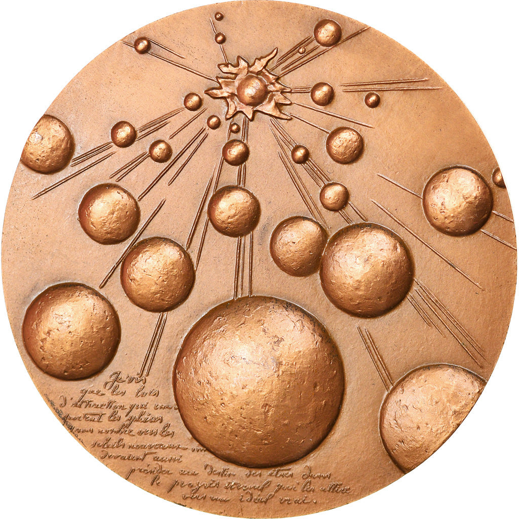 France, Medal, Louise Michel, Commune de Paris, Politics, Society, War, 1971