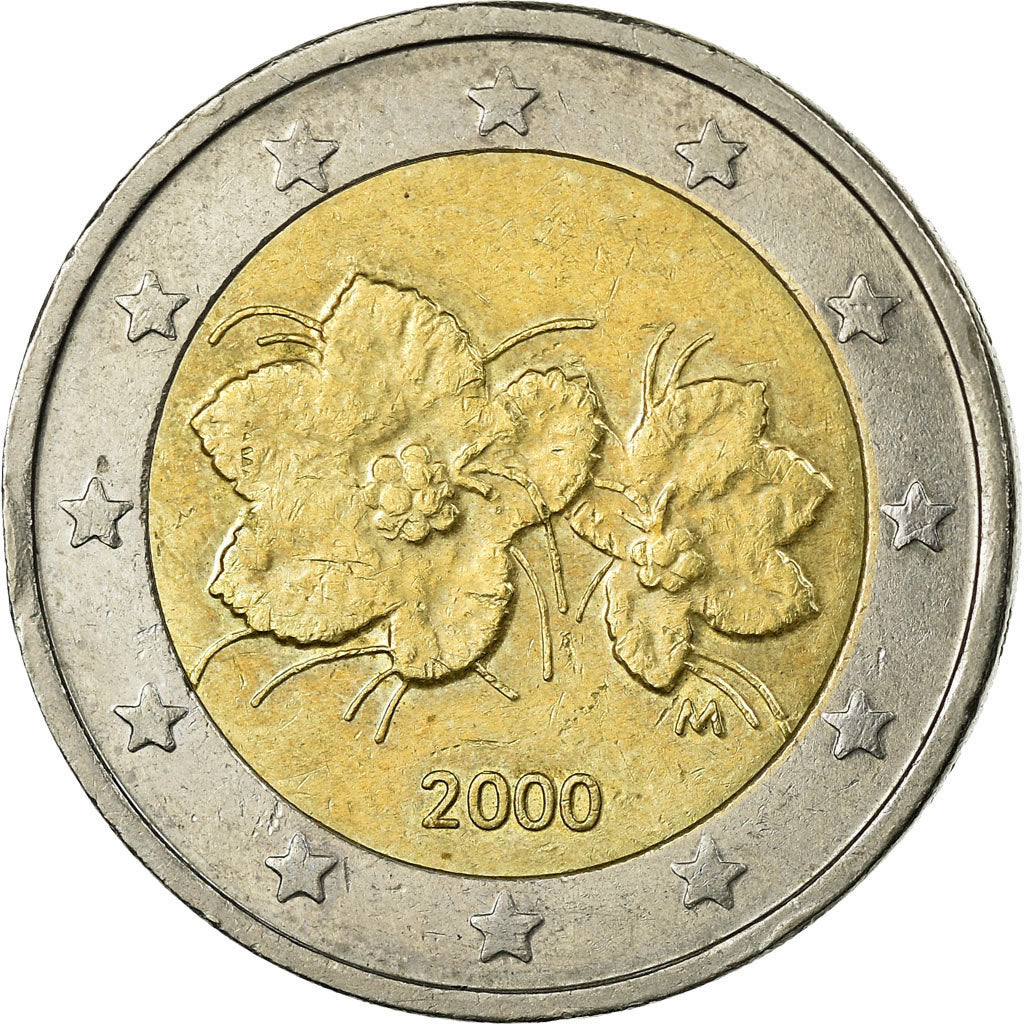 Finland, 2 Euro, 2000, EF(40-45), Bi-Metallic, KM:105