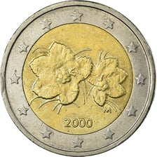 Finland, 2 Euro, 2000, EF(40-45), Bi-Metallic, KM:105