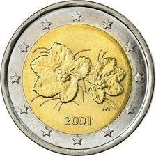 Finlandia, 2 Euro, 2001, SC, Bimetálico, KM:105