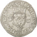 Moneda, Francia, Douzain aux croissants, 1550, Rouen, MBC+, Vellón