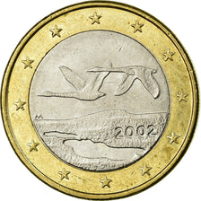 Finland, Euro, 2002, EF(40-45), Bi-Metallic, KM:104