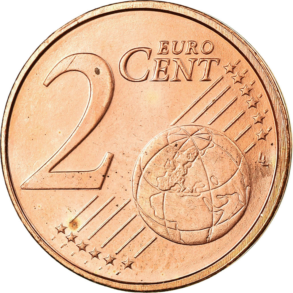 Netherlands, 2 Euro Cent, 2004, MS(63), Copper Plated Steel, KM:235