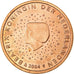 Netherlands, 5 Euro Cent, 2004, MS(63), Copper Plated Steel, KM:236