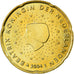 Netherlands, 20 Euro Cent, 2004, MS(63), Brass, KM:238
