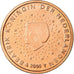 Netherlands, 2 Euro Cent, 2005, MS(63), Copper Plated Steel, KM:235