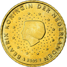 Niederlande, 50 Euro Cent, 2005, UNZ, Messing, KM:239