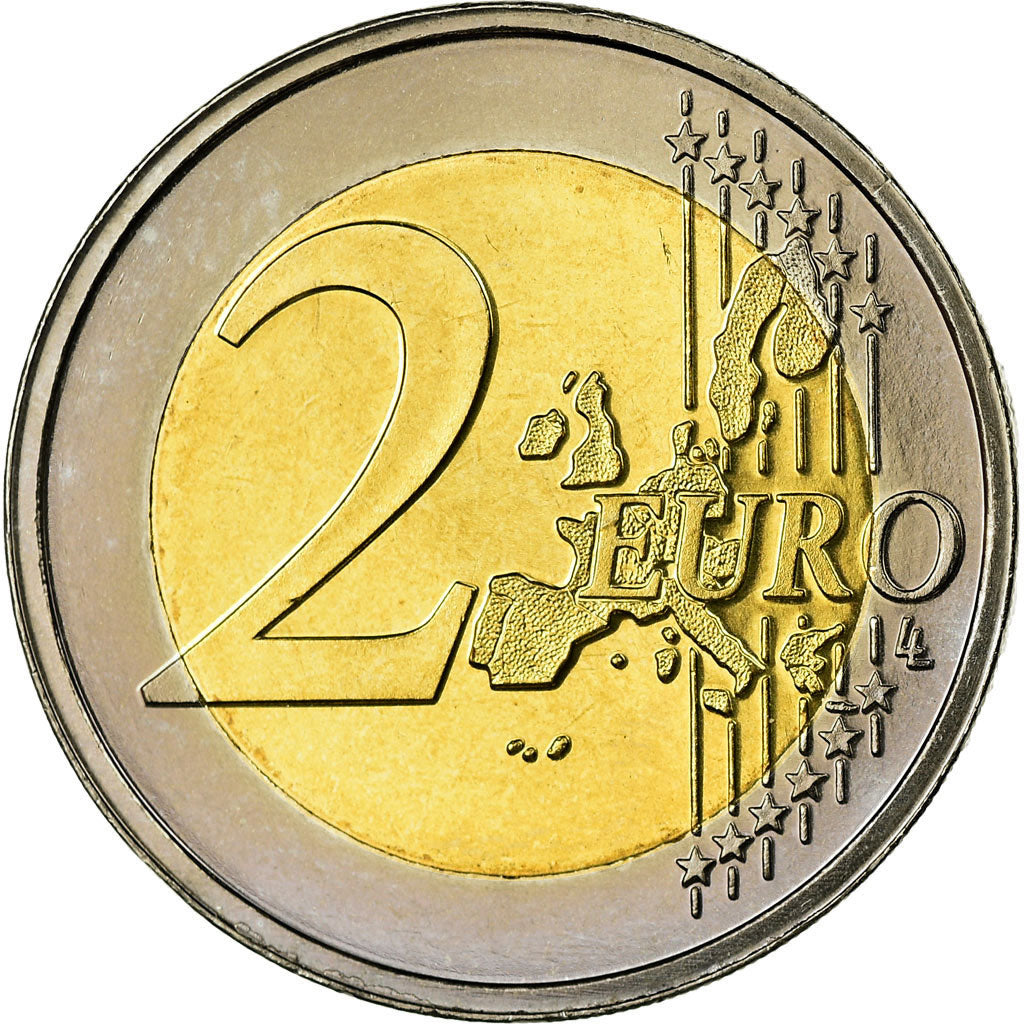 Netherlands, 2 Euro, 2005, MS(63), Bi-Metallic, KM:241