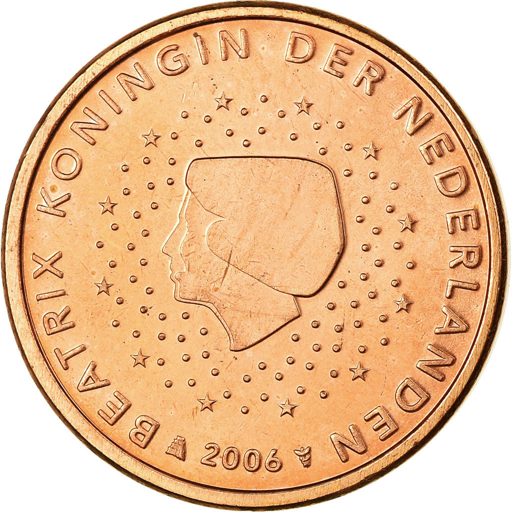 Netherlands, 5 Euro Cent, 2006, MS(63), Copper Plated Steel, KM:236