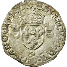 Munten, Frankrijk, Douzain aux croissants, 1552, Rennes, FR+, Billon