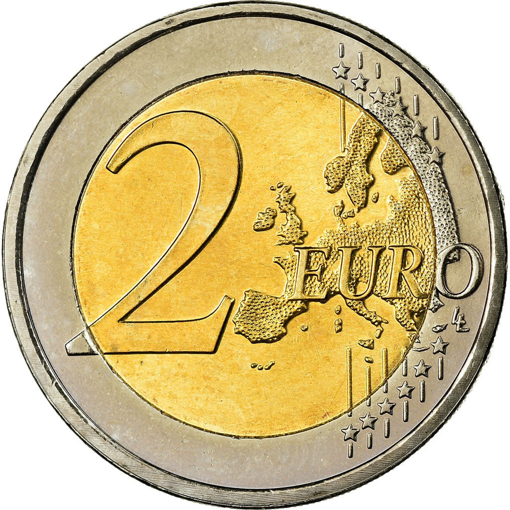 Niederlande, 2 Euro, 2007, UNZ, Bi-Metallic, KM:272