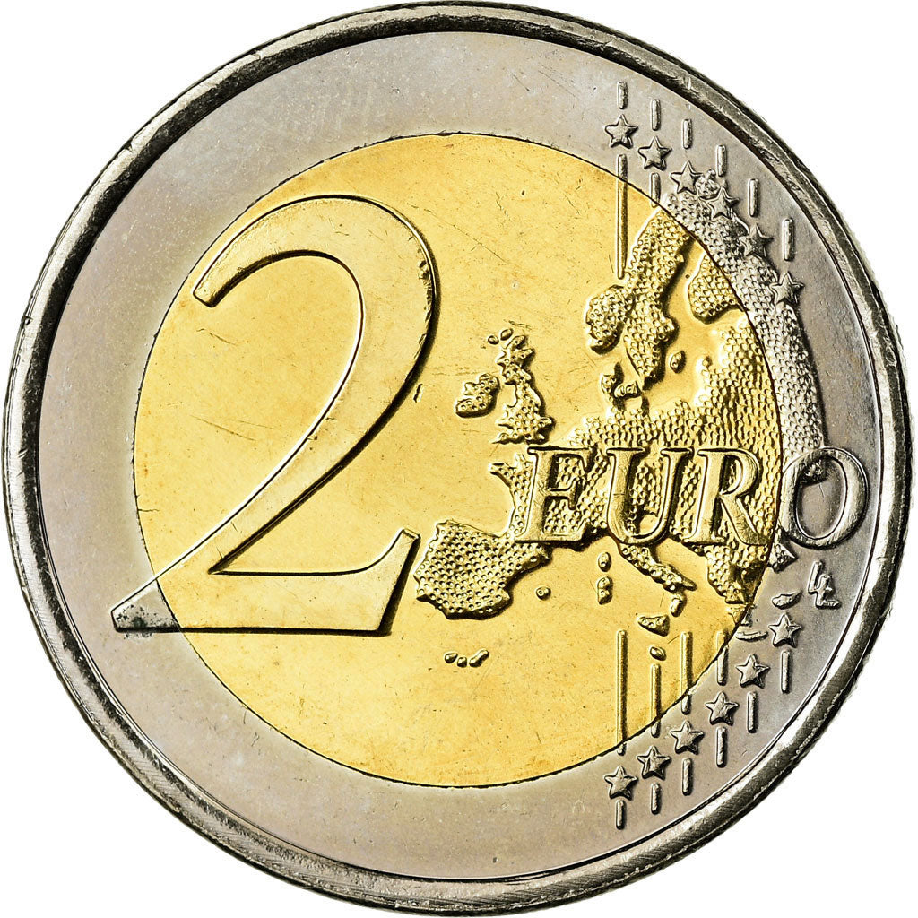 Paesi Bassi, 2 Euro, 2008, SPL, Bi-metallico, KM:272
