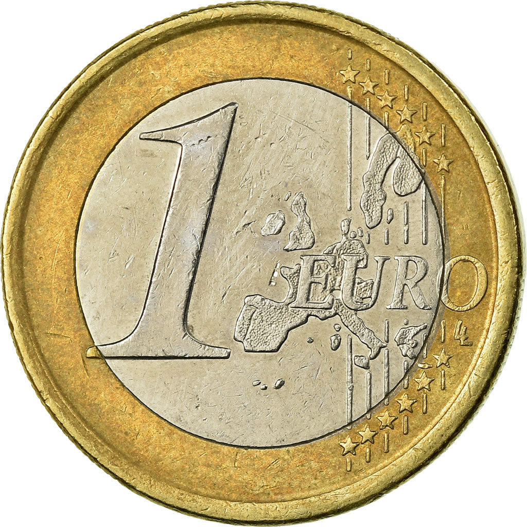 Spain, Euro, 1999, EF(40-45), Bi-Metallic, KM:1046