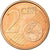 Spain, 2 Euro Cent, 2000, MS(63), Copper Plated Steel, KM:1041