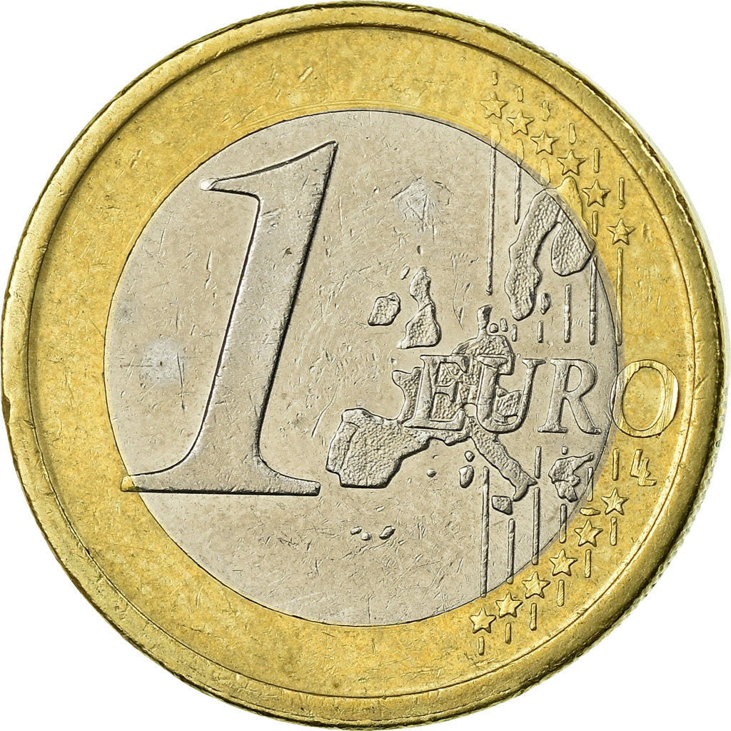 Spain, Euro, 2000, EF(40-45), Bi-Metallic, KM:1046