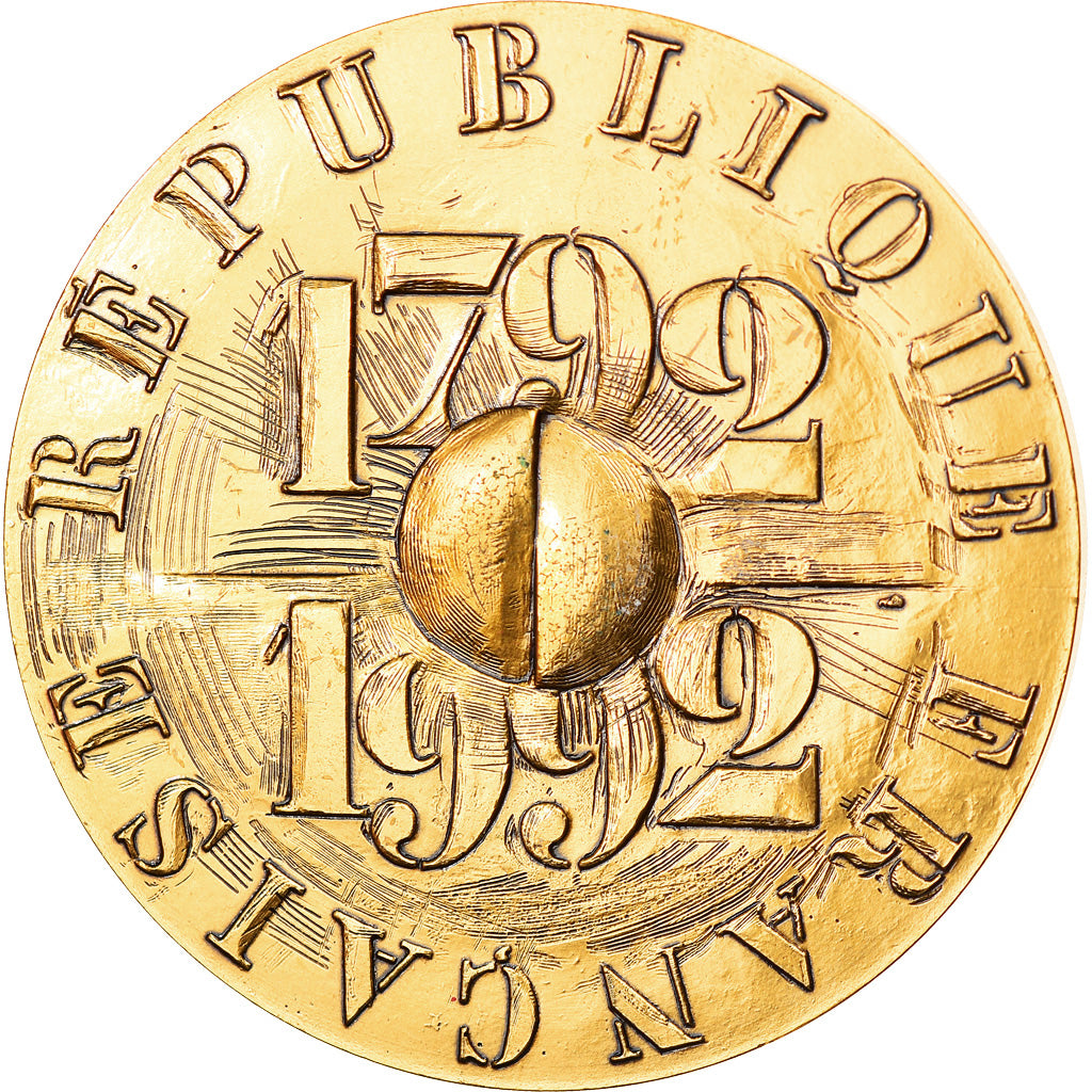 France, Médaille, Bicentenaire de la République Francaise, Politics, Society