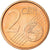 Espanha, 2 Euro Cent, 2005, MS(63), Aço Cromado a Cobre, KM:1041