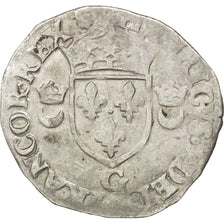 Henri II (1547-1559), Douzain aux Croissants, 1550, Poitiers, Sombart 4380
