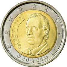 Spain, 2 Euro, 2005, MS(63), Bi-Metallic, KM:1047