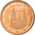 Espanha, 5 Euro Cent, 2006, MS(63), Aço Cromado a Cobre, KM:1042
