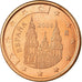 Spain, 5 Euro Cent, 2006, MS(63), Copper Plated Steel, KM:1042