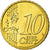 Espanha, 10 Euro Cent, 2007, MS(63), Latão, KM:1070