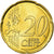 España, 20 Euro Cent, 2007, SC, Latón, KM:1071