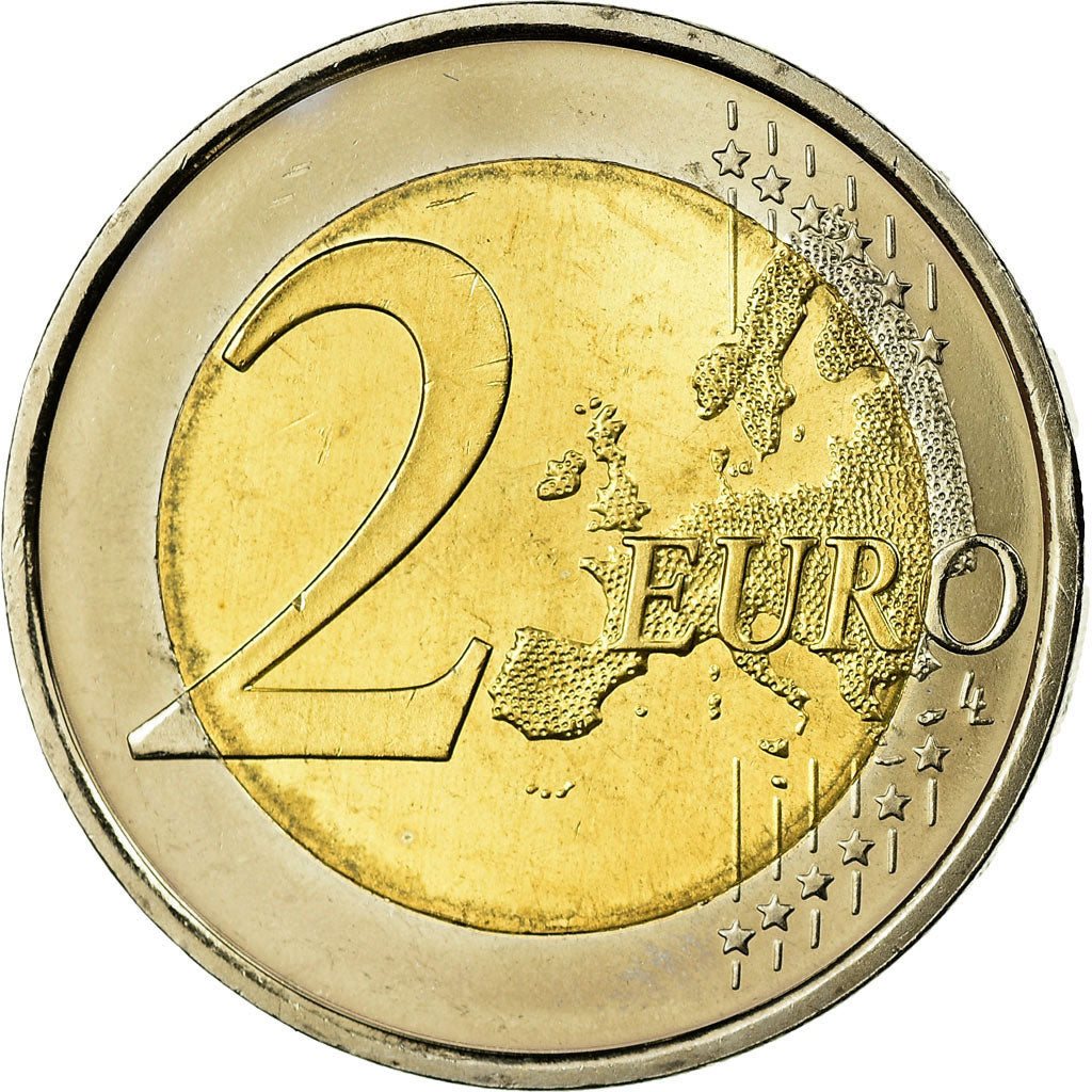 Spain, 2 Euro, 2007, MS(63), Bi-Metallic, KM:1074