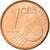 Espanha, Euro Cent, 2007, MS(63), Aço Cromado a Cobre, KM:1040