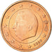 Belgium, 2 Euro Cent, 1999, MS(63), Copper Plated Steel, KM:225