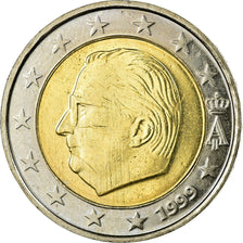 Belgium, 2 Euro, 1999, MS(63), Bi-Metallic, KM:231