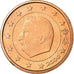 Belgique, 2 Euro Cent, 2000, SPL, Copper Plated Steel, KM:225