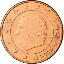 Belgium, 5 Euro Cent, 2000, MS(63), Copper Plated Steel, KM:226