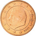 Belgium, 5 Euro Cent, 2001, MS(63), Copper Plated Steel, KM:226