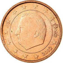 Belgium, Euro Cent, 2002, MS(63), Copper Plated Steel, KM:224