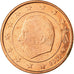 Belgium, 5 Euro Cent, 2002, MS(63), Copper Plated Steel, KM:226